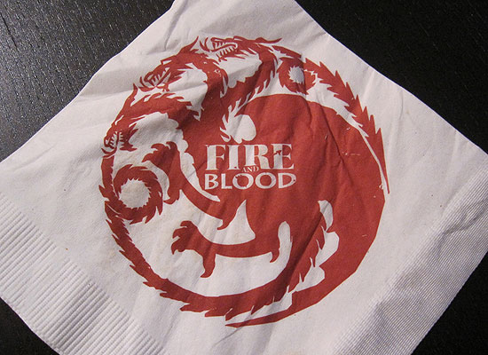 Game of Thrones Napkin