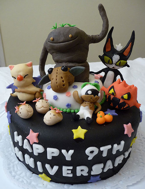 FFXI Cake