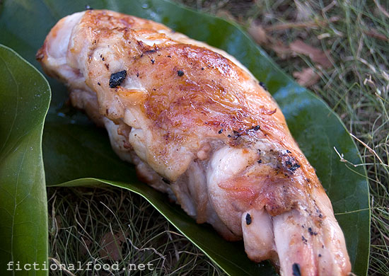 Katniss-Style Roasted Rabbit