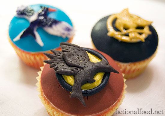 Catching Fire Cupcake