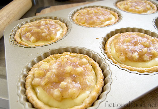 Goat Cheese and Apple Tarts