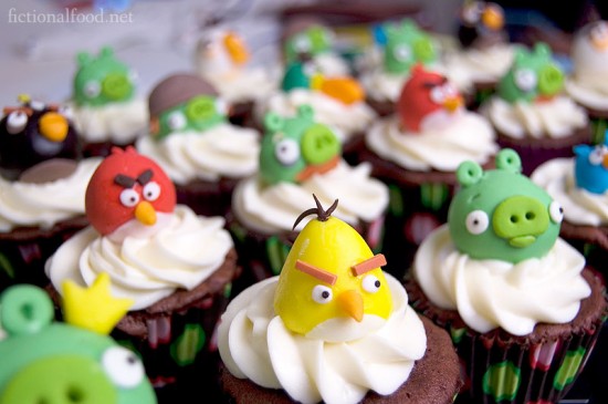 Angry Birds Cupcakes