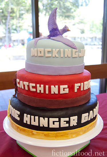 The Hunger Games Trilogy Cake