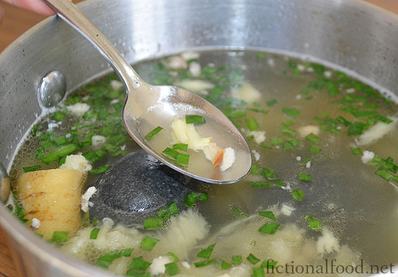 Groosling and Parsnip Soup