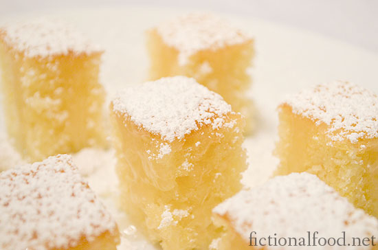 Frosted Lemon Cakes