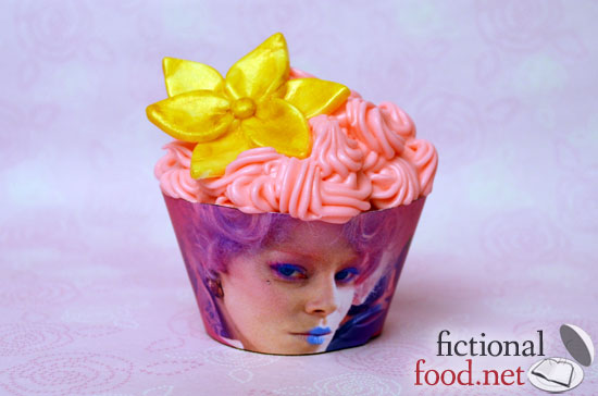 Pink Effie Trinket Cupcake