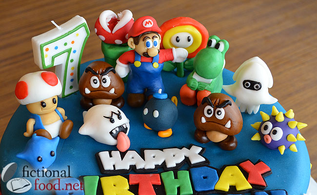 Super Mario Galaxy Cake